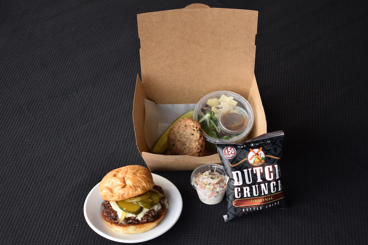 Featured image for “Double Barrel Burger* Boxed Lunch”