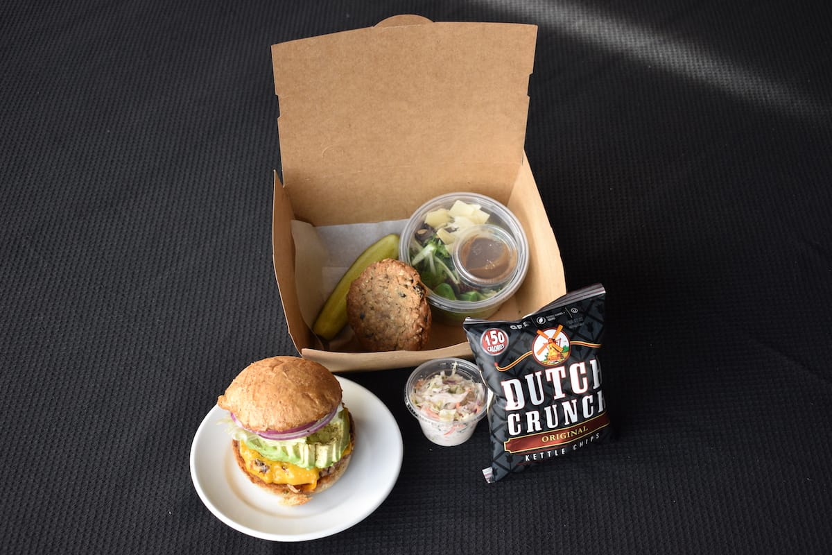 Featured image for “So Cal Burger (Vegan) Boxed Lunch”